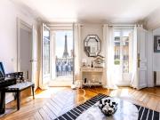 Exclusivité Paris 16 Appartement 5 ème étage Vue Tour Eiffel
