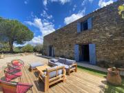 Saint Florent, villa en pierres, 5 chambres, parc arboré...