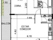 EXCLUSIVO 2AMB A ESTRENAR 3 AMB FULL AMENITIES EN RECOLETA