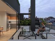 Exclusivo 3 ambientes con vista abierta y balcon terraza...