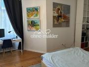 Exklusiv möblierte 2 Zimmer Altbauwohnung mit Süd BalkoN