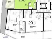 Exklusive 2.5 Zimmer Wohnung mit Rheinblick