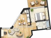 Exklusive 2 Zimmer Neubau Eigentumswohnung mit großem Balkon