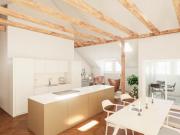 Exklusive Dachgeschosswohnung mit 142 m² im Breitenrain