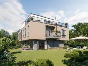 Exklusive Designer Doppelhaushälfte mit Garten &...