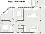 Exklusive Gartenwohnung mit freiem Blick auf das...