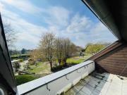 Exklusive Penthousewohnung mit Balkon und Blick ins...