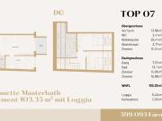 Exklusives Maisonette Apartment mit 95 m² und Balkon in...