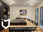 EXKLUSIVES PENTHOUSE MIT POOL & SAUNA 55 M² ROOFTOP | 74...