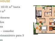 Exlclusivo Penthouse y departamentos 2 y 3 Recamaras...
