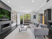 Exquisitely transformed designer terrace of rare size...