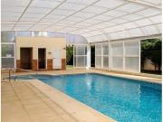 EXTERIOR CON PISCINA, GARAJE Y TERRAZA JUNTO A LA PLAYA