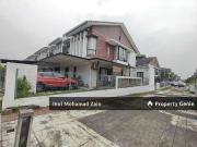 [Extra Land + Renovated] End Lot Double Storey Terrace,...