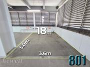 Extra wide car park ideal for owner occupiers