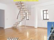 Extravagante und sehr große 2 Zimmer Maisonette Wohnung...