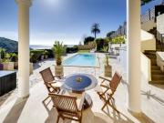 Eze, belle propriété au calme, vue mer