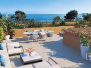 Eze Bord de mer, Superbe 4 pièces Toit Terrasse avec Jacuzzi