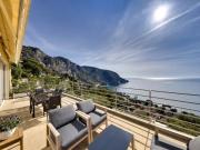 Eze bord de Mer, villa vue mer panoramique, piscine