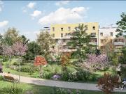 F2 de 37,55 m² avec terrasse et grand jardin