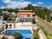 Fabulosa villa con vistas panorámicas al Mediterráneo,...