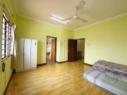 facing open space double storey terrace kota bayuemas klang