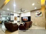 Facing parking Ambang Botanic 2sty kitchen extended reno...