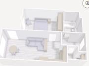 Fantastic 2 room apartment with a view of Gleisdreieck...