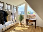 Fantastic 3 room attic apartment with sun terrace and...