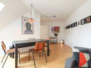 Fashionable attic in Friedrichshain, Berlin Amsterdam...