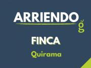 Finca en arriendo Quirama