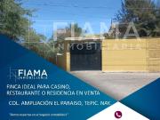 FINCA IDEAL PARA CASINO, RESTAURANTE O RESIDENCIA, COL....