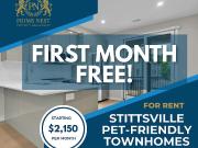 FIRST MONTH FREE Pet Friendly Stittsville Townhomes