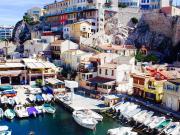 Fisherman's house on the Auffe valley, Marseille...