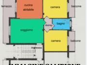 FIUMICINO QUADRILOCALE con DOPPI SERVIZI GARAGE e...