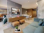 Flat à venda,Emirantes Parque Flamboyant, 1 Suíte com...