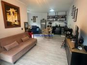 Flat à venda vista livre mobiliado frente mar Itararé...