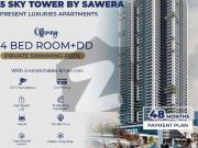 Flat Available For Booking in 5 Sky Tower By Sawera Clifton