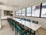 Flat com 1 dormitório para alugar, 27 m² por R$...