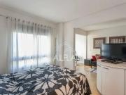 Flat com 1 dormitório para alugar, 36 m² por R$...