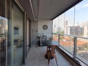 Flat com 1 dormitório para alugar, 40 m² por R$...