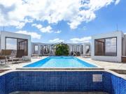 Flat com 1 dormitório para alugar, 55 m² por R$...