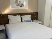 Flat 28 m² Ed Fusion Work e Live 100% Mobiliado