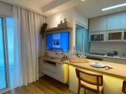 Flat com 1 dormitório para alugar, 53 m² por R$...