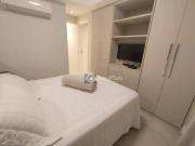 Flat com 1 dormitório para alugar, 61 m² por R$...