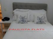 Flat para alugar com 1 quarto, 1 vaga, com sacada em...