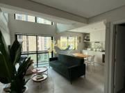 Flat com 2 quartos e 70mÂ² para alugar em Moema/SP