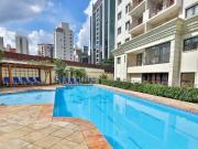 Flat disponível para locação no Quality Suítes Long Stay...