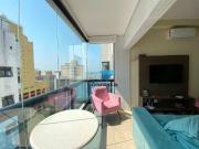 Flat em Centro, Guarujá/SP de 65m² 2 quartos à venda por...