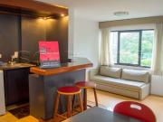 Flat em Cidade Monções, São Paulo/SP de 40m² 1 quartos...