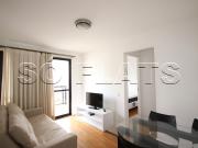 Flat em Vila Nova Conceição, São Paulo/SP de 55m² 2...